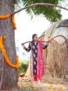 KALIKA Series – Design 2 | SJ - 24 | Premium Cotton-Silk Hand Block Ethnic Set