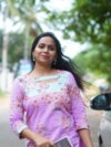 SJ-11 | Cotton Kurti – Rose Lavender Bloom