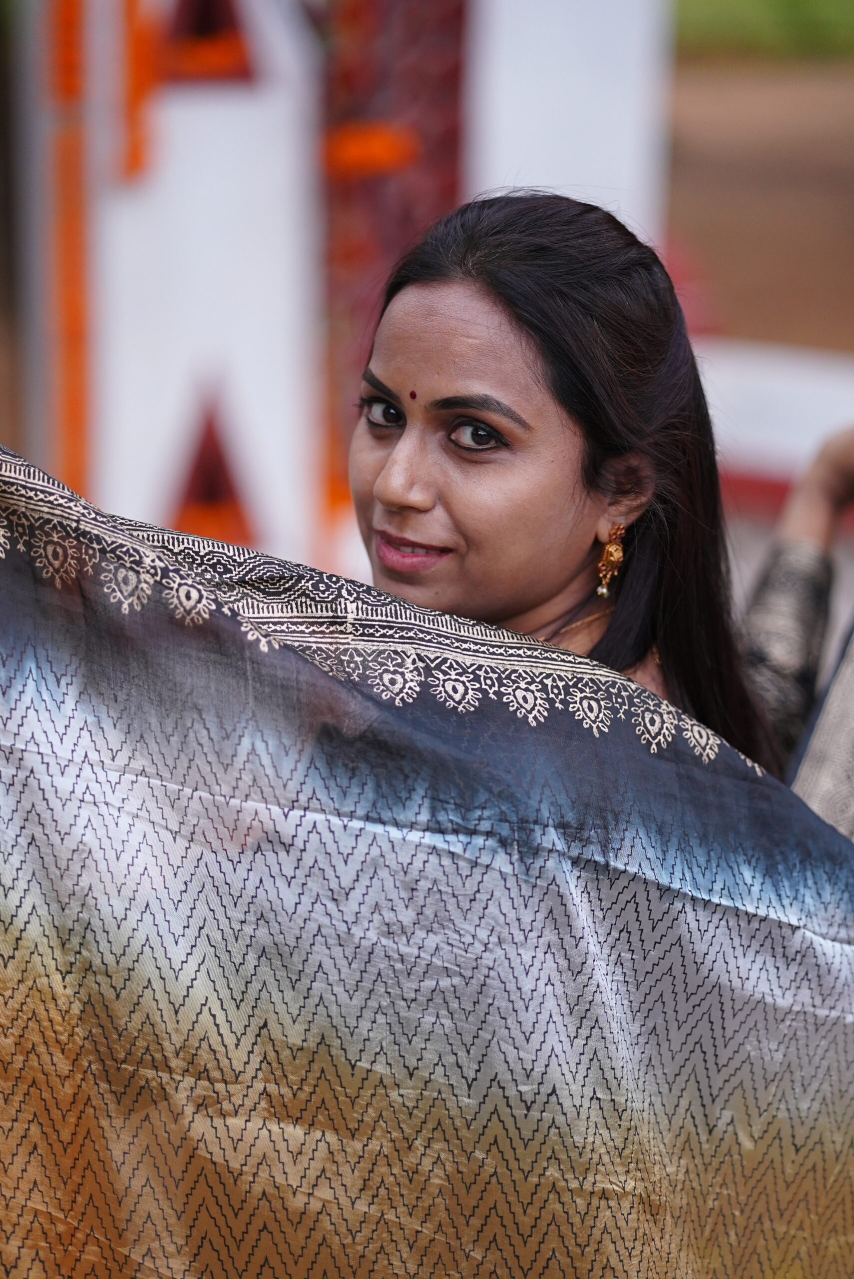 KALIKA Series – Design 1 | SJ - 23 | Premium Cotton-Silk Hand Block Ethnic Set - Image 9