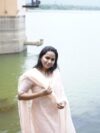 SJ-14 | Pure Kota Cotton Kurti & Dupatta Set – Peach Blossom Elegance