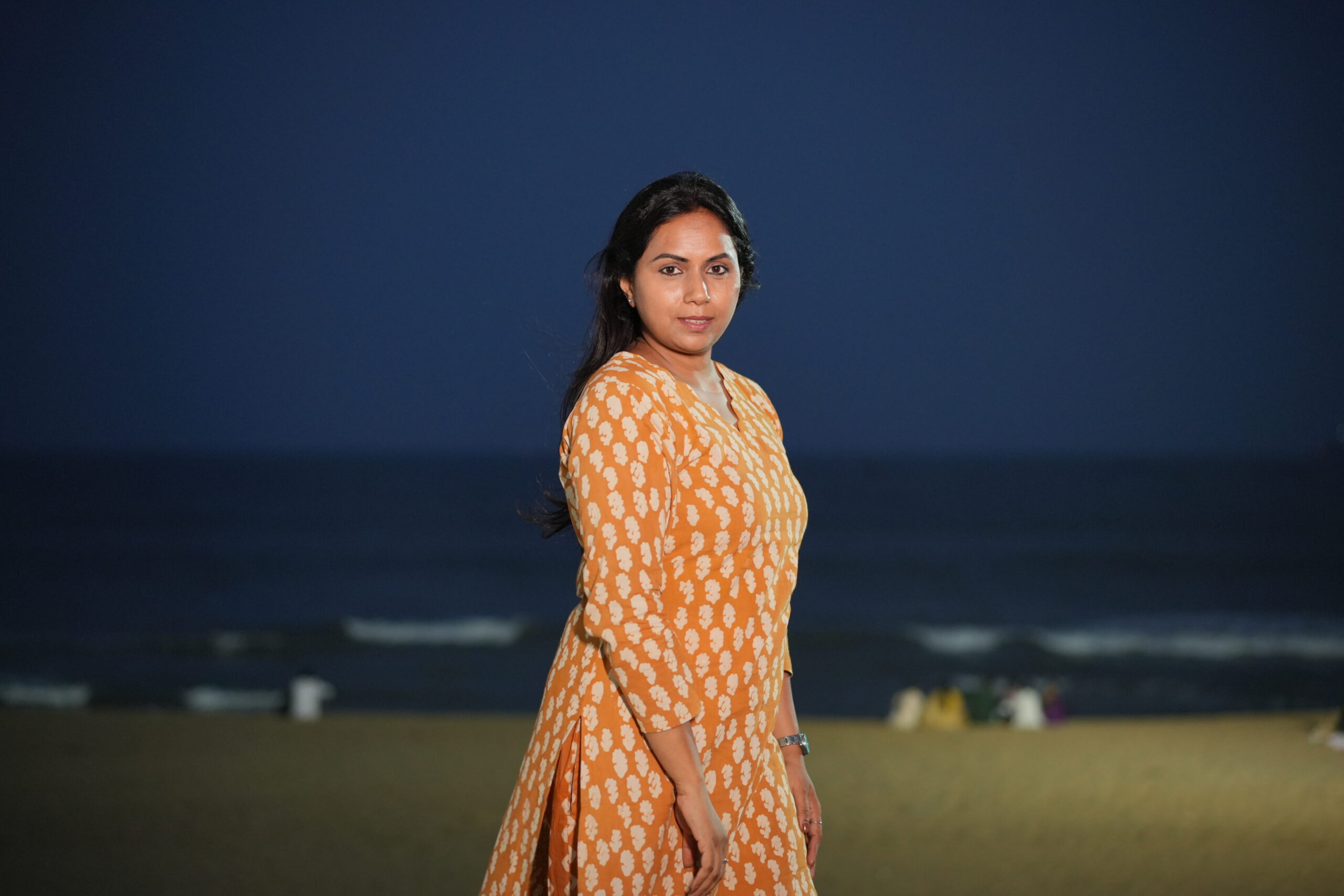 Sahara - Drop 8 | SJ-32 | Mustard Yellow Straight Cut Handblock Cotton Coord Set - Image 3